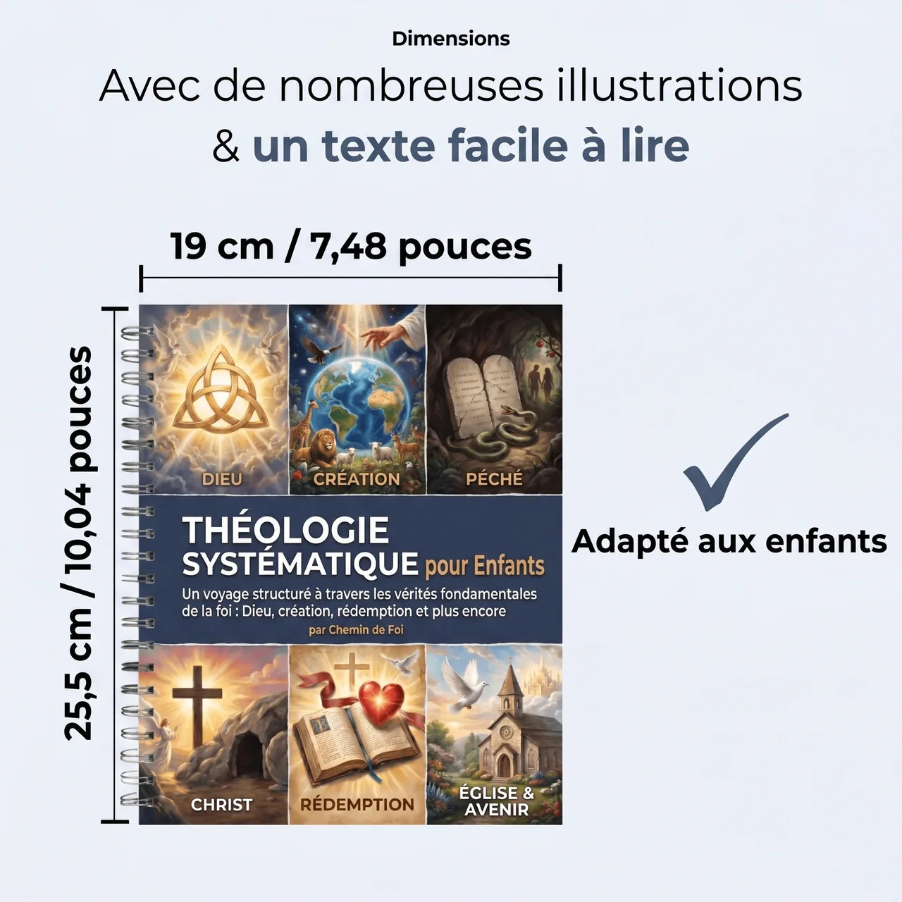 Théologie systématique : cahier d'activités de 52 semaines pour enfants