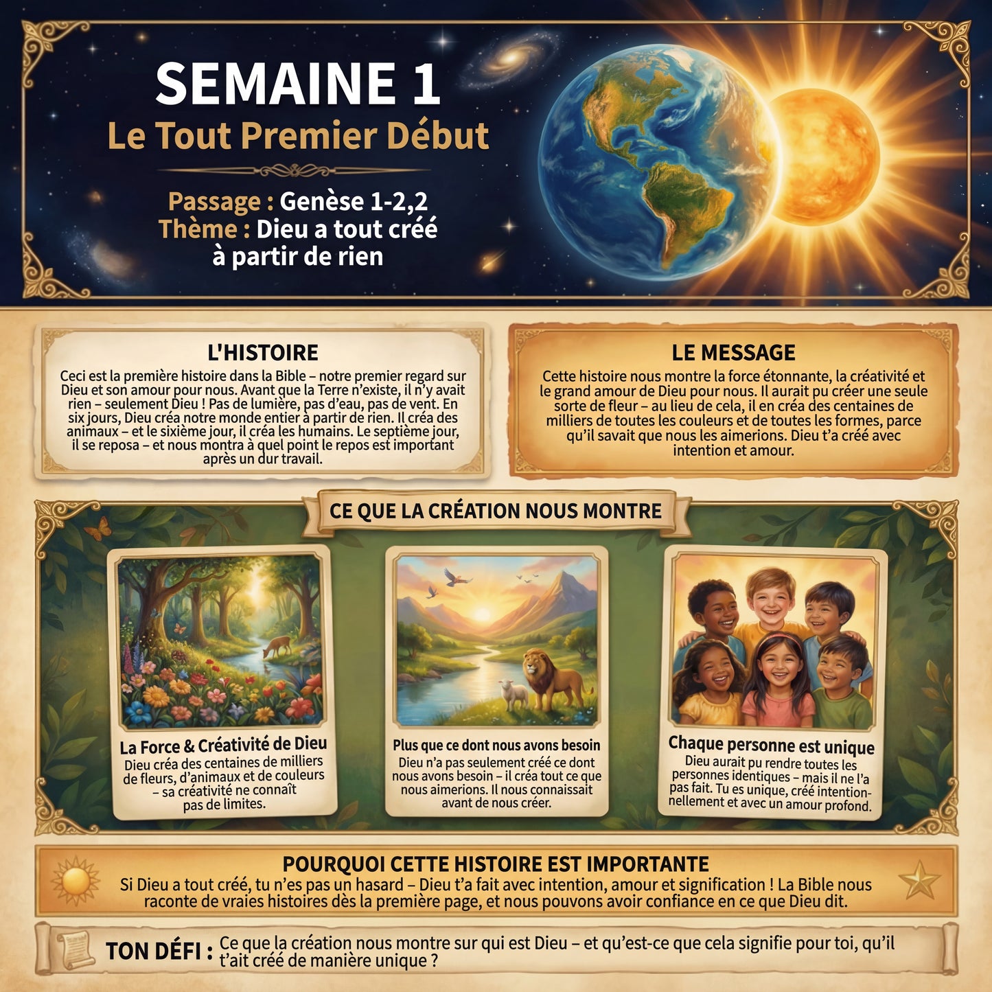Voyage Biblique : cahier d'activités pour enfants