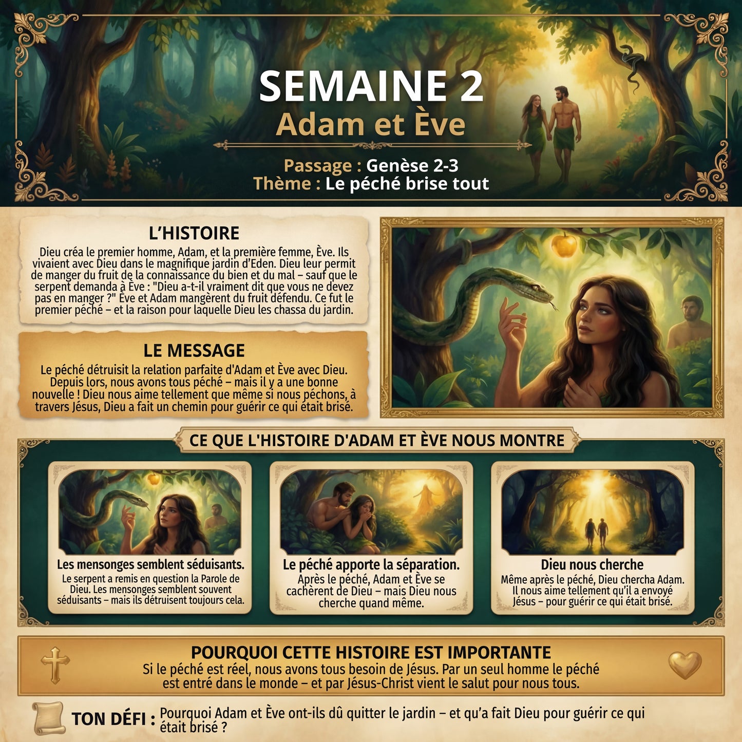 Voyage Biblique : cahier d'activités pour enfants