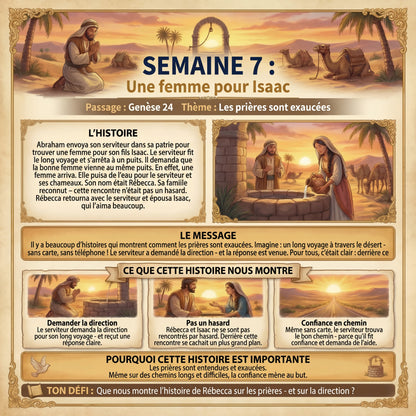 Voyage Biblique : cahier d'activités pour enfants
