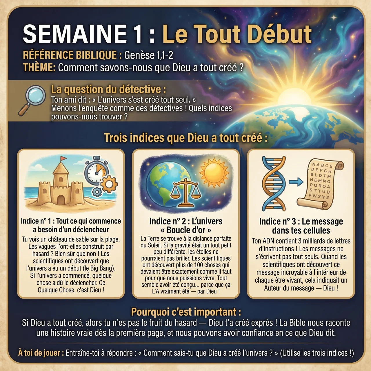 Théologie systématique : cahier d'activités de 52 semaines pour enfants