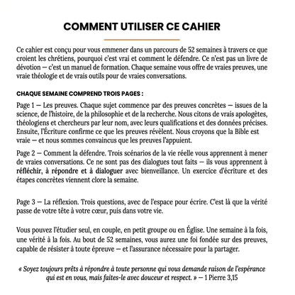 Théologie systématique : cahier d'activités de 52 semaines pour adultes