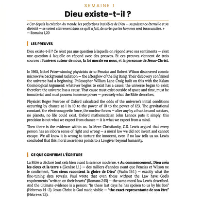 Théologie systématique : cahier d'activités de 52 semaines pour adultes
